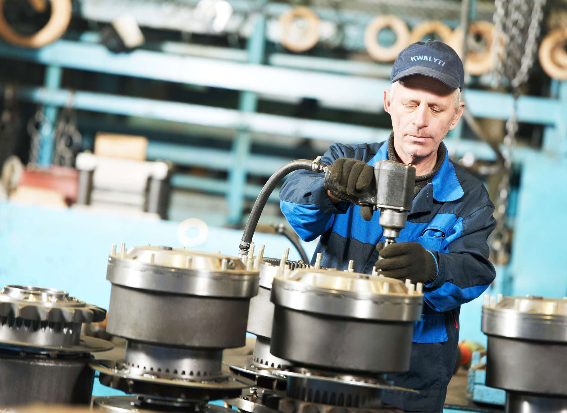package machine part repair